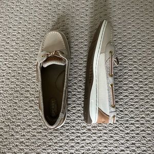 Women’s 7.5 Sperry Anglefish Confetti Oak